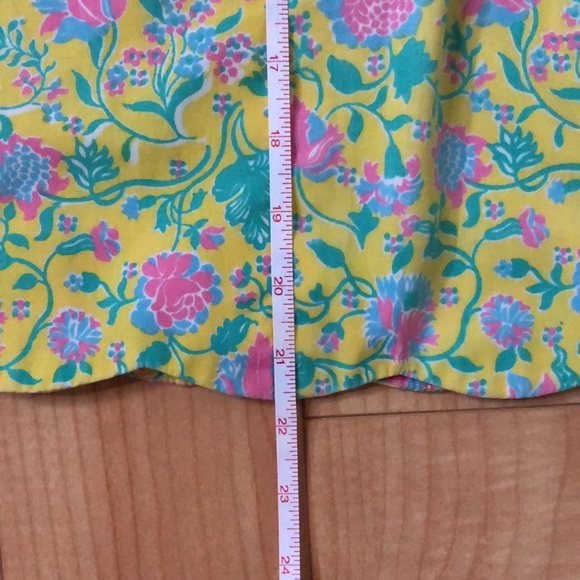 Vintage 60s or 70s Lilly Pulitzer skirt with scalloped details - Picture 9 of 10